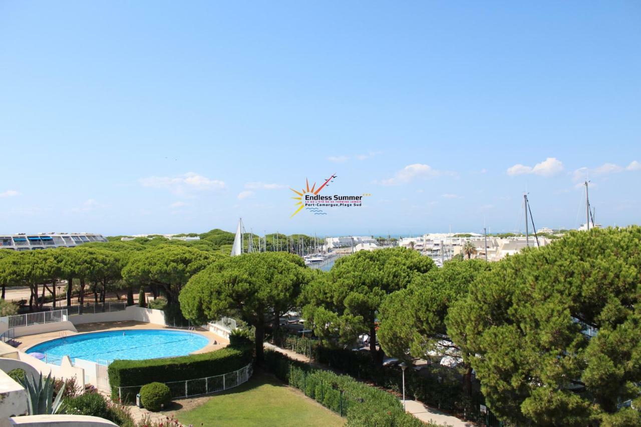 לה-גרו-דו-רואה Studio 237 Port Camargue, Piscine, Climatisation, 2 Personnes מראה חיצוני תמונה